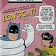 Illustration for article titled What if Batman fought internet memes?